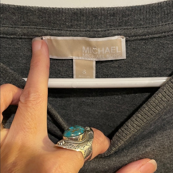 Michael Kors Gray Crop Top - Picture 10 of 11